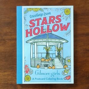 Stars Hollow Gilmore Girls Postcard Coloring Book